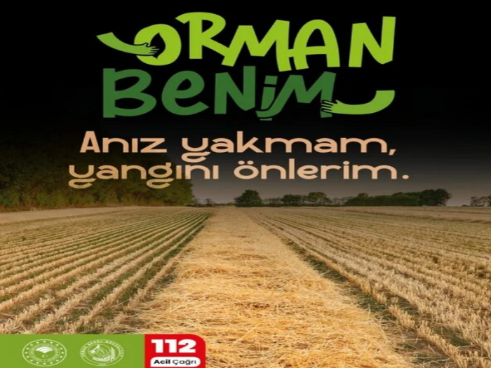 Ormanlık Alana İzinsiz Giriş ve Anız Yakılması Yasaklandı